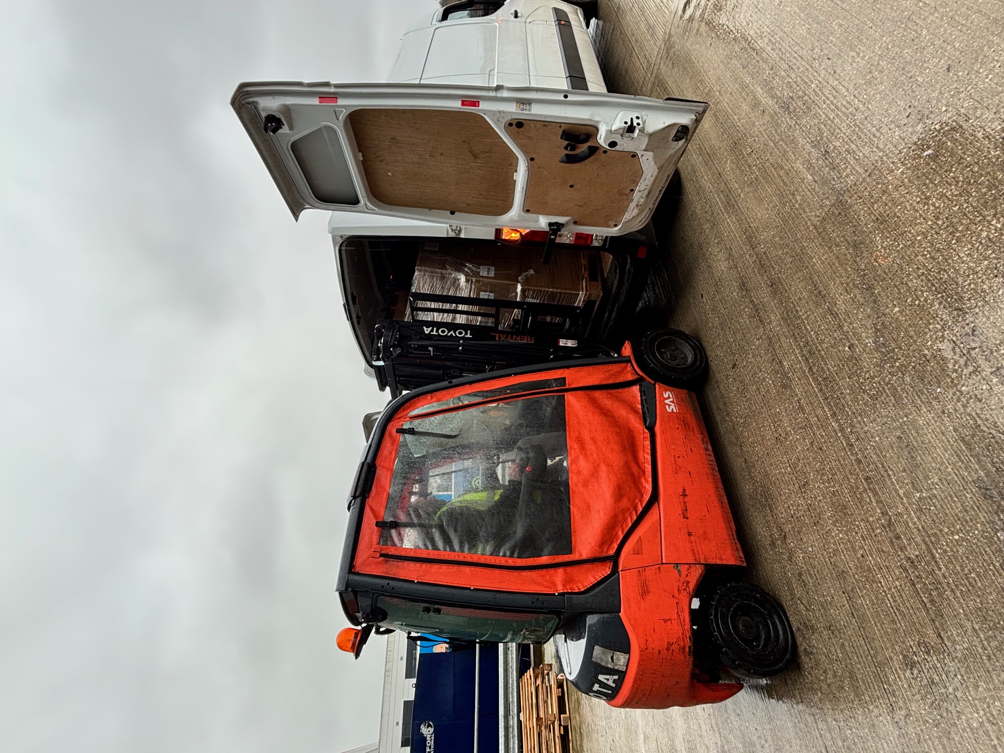 Careful furniture handling during a house move